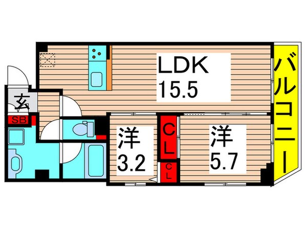 GRAN PASEO北綾瀬駅前の物件間取画像